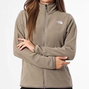 The North Face Women's Glacier Fleece Jacket in Mushroom